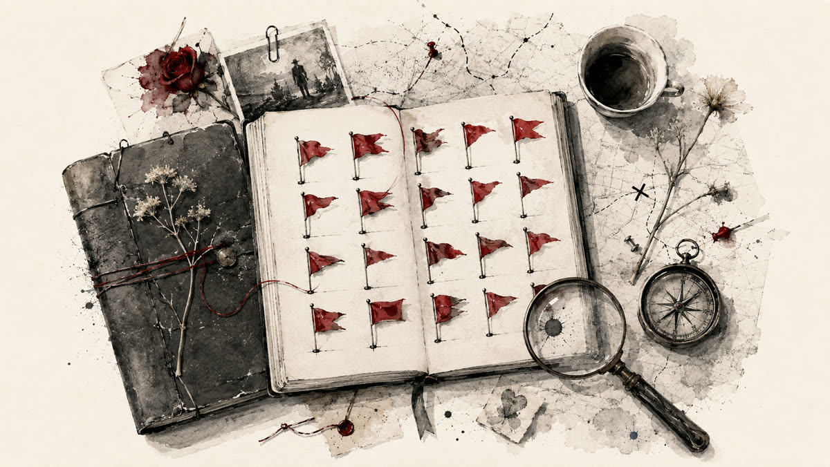 25 Dating Red Flags That Scream 'Run Away' (Based on Real Stories) featured visual