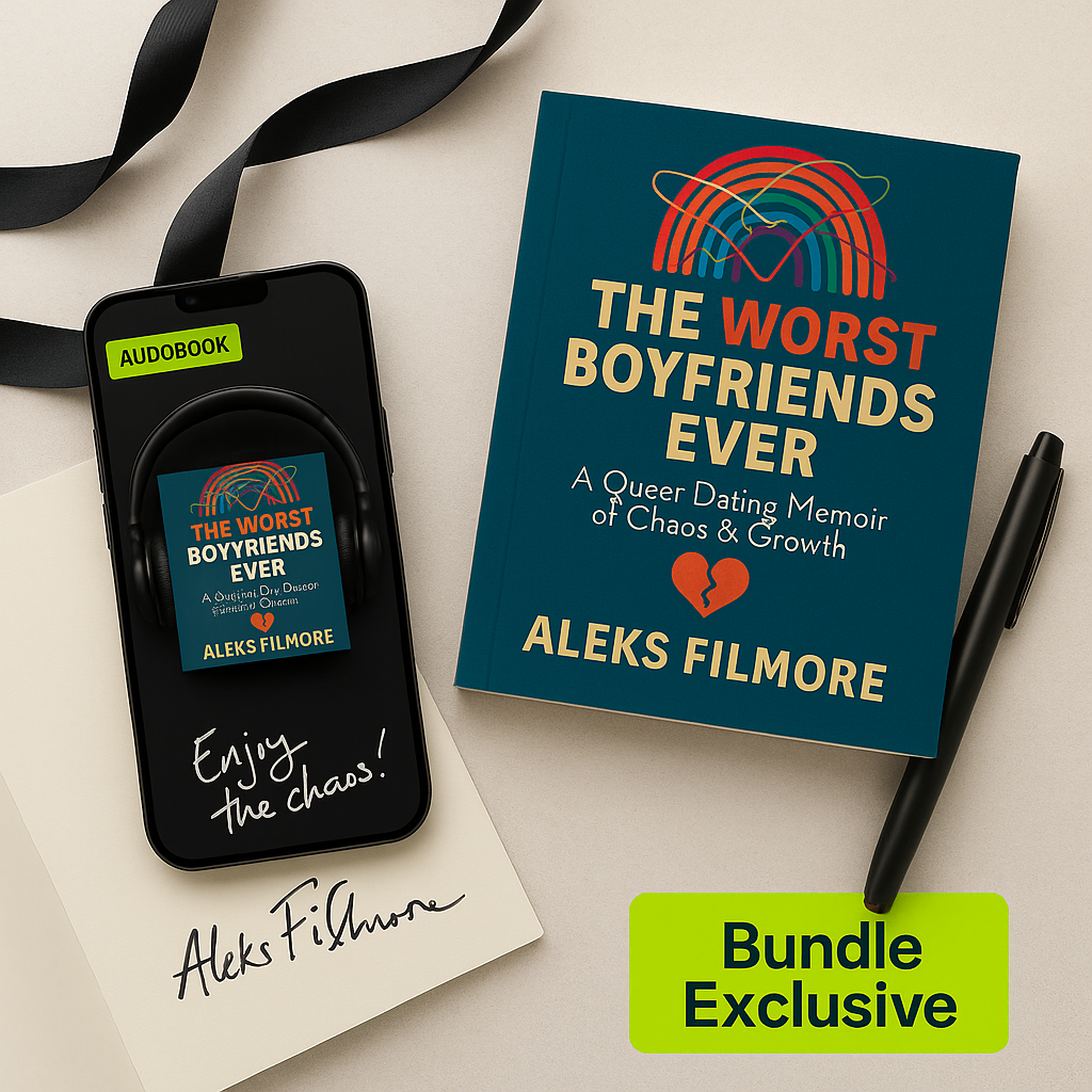 Bundle package with audiobook and signed paperback